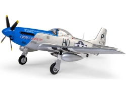 RC letadlo E-flite P-51D Mustang 1.2m SAFE Select BNF Basic