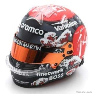 Spark-model Bell helmet Casco Helmet F1 Fernando Alonso Team Aston Martin Aramco Cognizant N 14 Japan Gp 2024 1:5 Různé