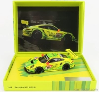Minichamps Porsche 911 991-2 Gt3 R Team Manthey Racing N 911 1:43, žlutá