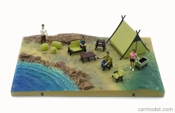 Bm-creations Príslušenstvo Diorama Mestský tábor Whit Príslušenstvo a figúrky 1:64 Rôzne