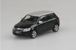 Abrex Škoda Fabia II (2006) 1:43 – čierna magic metalíza