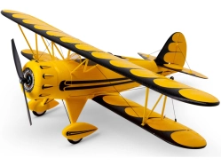 RC letadlo E-flite Waco 0.55m SAFE Select BNF Basic, žlutá