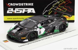 Spark-model Lamborghini Huracan Gt3 Evo 2 Team Ags Events N 8 24h Spa 2023 L.gorini - A.borga - N.jamin 1:43 Black White