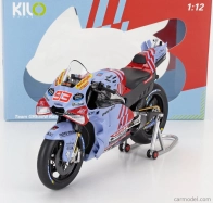 Nzg Ducati Desmosedici Gp23 Team Gresini Racing N 93 Motogp Season 2024 Marc Marquez 1:12 Světle Modrá