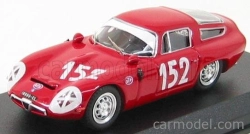 Najlepší model Alfa romeo Tz1 N 152 Targa Florio 1970 Giugno - Sutera 1:43 Red