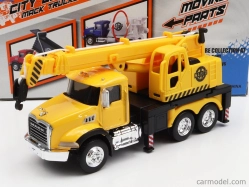 Maisto Mack Anthem Truck 3-assi Cane Gru 2020 1:64 Žlutá Černá