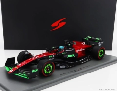 Spark-model Alfa romeo F1  C43 Team Orlen N 77 Belgium Gp 2023 Valtteri Bottas 1:18 Černá Červená