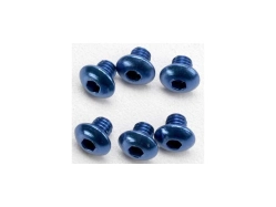 Šroub inbus půlkulatá hlava hliník M4x4mm (6)