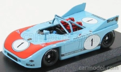 Najlepší model Porsche 908/3 N 1 Brans-hatch 1972 Jost - Casoni 1:43 Light Blue Orange