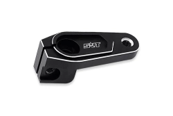 Servo páka hliníková 18 mm, 25 zubů, černá