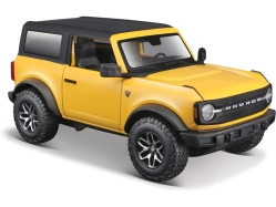 Maisto Ford Bronco Badlands 2021 1:24 žlutá