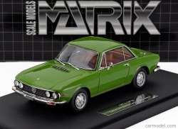 Modely v mierke Matrix Lancia Fulvia Coupe 3-series 1975 1:43 Zelená