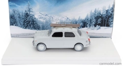 Rio-models Fiat 1100 Vacanze Invernali - Zimná dovolenka 1957 1:43 Sivá