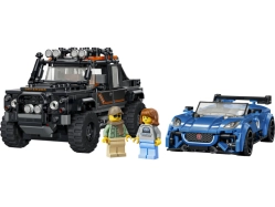 LEGO Speed Champions - Jaguar Project 7 a Land Rover Defender