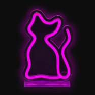 2Kids Toys LED NEON LIGHT lampička Mačka