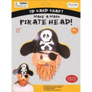 Fiesta Crafts Kreatívna sada 3D maska Pirát