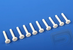 Skrutky M4x25 polyamid 10ks (124644)