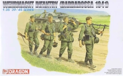Model Kit figúrky 6105 - WEHRMACHT INFANTRY (1:35)