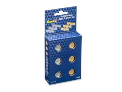 Sada emailových farieb Revell - zlatá a strieborná sada (6x14ml)