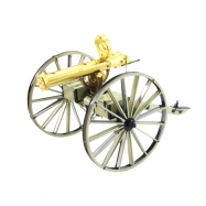Oceľová stavebnica Wild West Gatling Gun