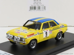Trofeu Opel Ascona (night Version) N 9 Rally Tap 1974 T.fall - R.turvey 1:43 Žlutá Modrá