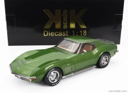 Chevrolet Corvette C3 1972 v mierke Kk - s odnímateľnou strechou 1:18 zelená