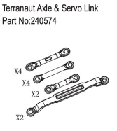 HBP240574 - Terranaut Axle & Servo Link