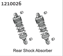 1210026 - Alu Rear Shocks - Buggy (2)