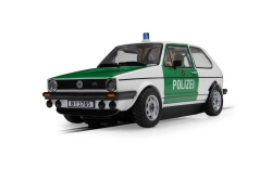 Autíčko Street SCALEXTRIC C4572 - Volkswagen Golf MK1 - Polizei (1:32)