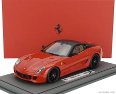 Bbr-models Ferrari 599 Gtb Fiorano 2007 - Prevodovka F1 - Cambio F1 - Con Vetrina - S vitrínou 1:18 Rosso Corsa - Červená čierna