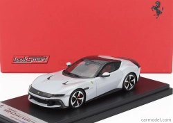 Looksmart Ferrari 12 Cilindri V12 830cv 2024 1:43 Bianco Artico - Biela s čiernou