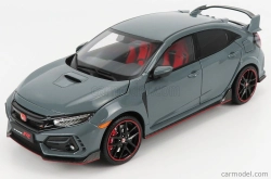 Lcd-model Honda Civic Type-r (fk8) 2020 1:18 Grey