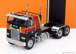 Ixo-models Freightliner Fla Tractor Truck 3-assi 1993 1:43 Černá Červená