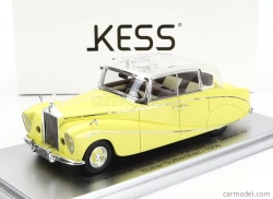 Kess-model Rolls royce Silver Wraith Perspex Top Saloon 1956 - farba vyrobená v roku 1968 1:43 žltá