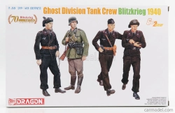 Dragon armor Figúrky Soldati - Vojaci Vojenská posádka tanku Ghost Division 1940 1:35 /
