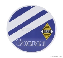Edicola Príslušenstvo Kovová okrúhla doska - Renault Gordini 1:1 Rôzne