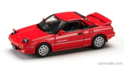 Model zapaľovania Toyota Mr2 1600g Super Charger 1986 1:64 Červená