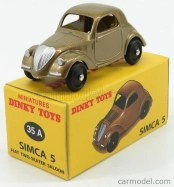 Edicola Simca 5 (fiat 500a Topolino) 1936 1:43 Brown Met