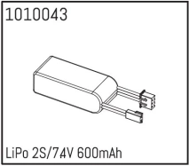 HBP240063 - (1010043) LiPo 2S/7.4V 600mAh