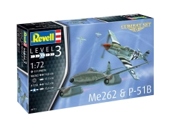 Revell Messerschmitt Me 262, P-51B Mustang (1:72)