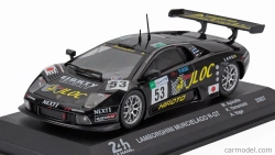 Edicola Lamborghini Murcielago R-gt 6.0l V12 Team Jloc Isao Noritake N 53 24h Le Mans 2007 Koji Yamanishi - Atsushi Yogo - Marco Apicella 1:43 Black