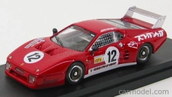 Najlepší model Ferrari 512bb Lm N 12 Fuji 1982 Henn - Henn 1:43 Red