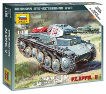 Zvezda Snap Kit - Panzer II (1:100)