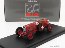Rio-models Alfa romeo P3 Tipo B N 20 Winner Targa Florio 1935 A.brivio 1:43 Červená