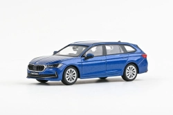 Abrex Škoda Superb IV Combi (2023) 1:43 - Modrá Cobalt Metalíza