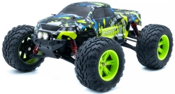 RC auto RMT Dominator Monster, zelená + náhradní baterie