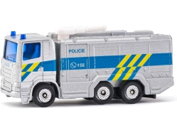 SIKU Blister - Policajné nákladné auto s vodným delom (česká verzia) 1:50