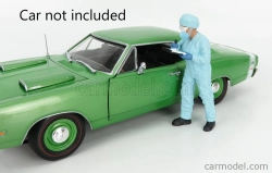 Americké diorámy Figúrky Man - Hazmat Crew Figúrka Vi 1:18 Light Blue