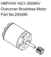 HBP240489 - HBP/HW-1621-3500KV Outrunner Brushless Motor