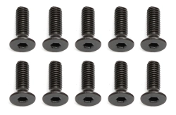 Zápustné imbusové šrouby, 2.5x8mm FHCS, 10ks.